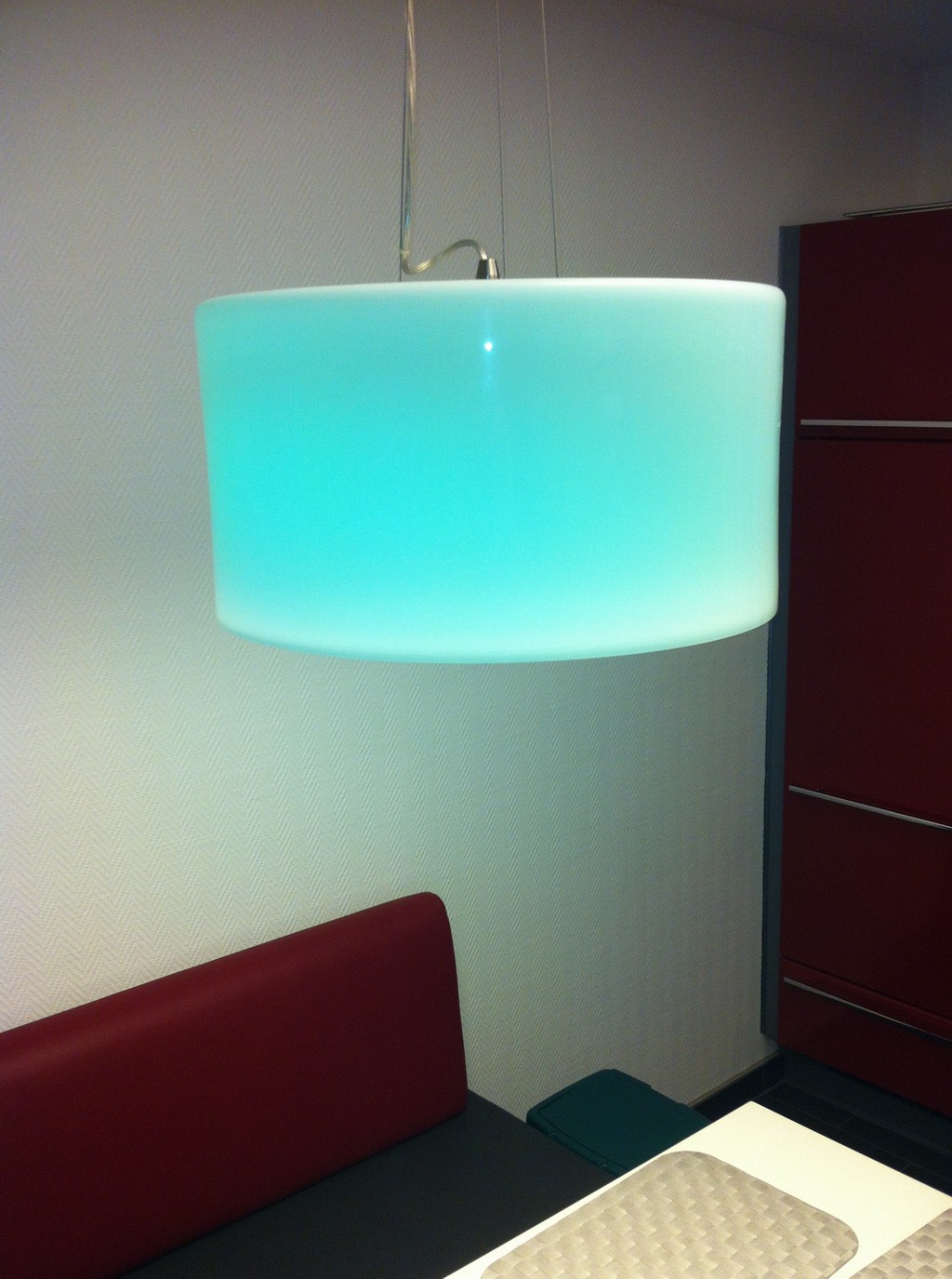 Ausstellungsraum LED Lampe